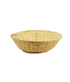 Natural Bamboo Round Basket 30cm