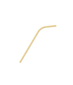 Natural Bent Paper Straws 50pk