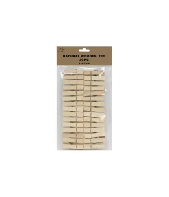 Natural Wooden Pegs 35x7mm