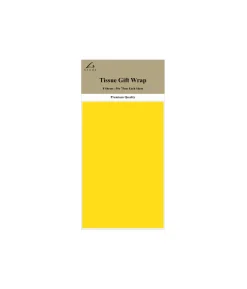 Neon Bright Yellow Tissue Paper 8pk