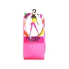 Neon Footless Tights Pink