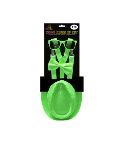 Neon Green Dress Up Kit 4pc