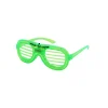 Neon Green LED Shutter Glasses 15.5 x 6cm