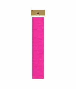 Neon Hot Pink Crepe Paper 200x50cm