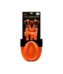 Neon Orange Dress Up Kit 4pc