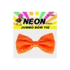 Neon Orange Jumbo Bow Tie