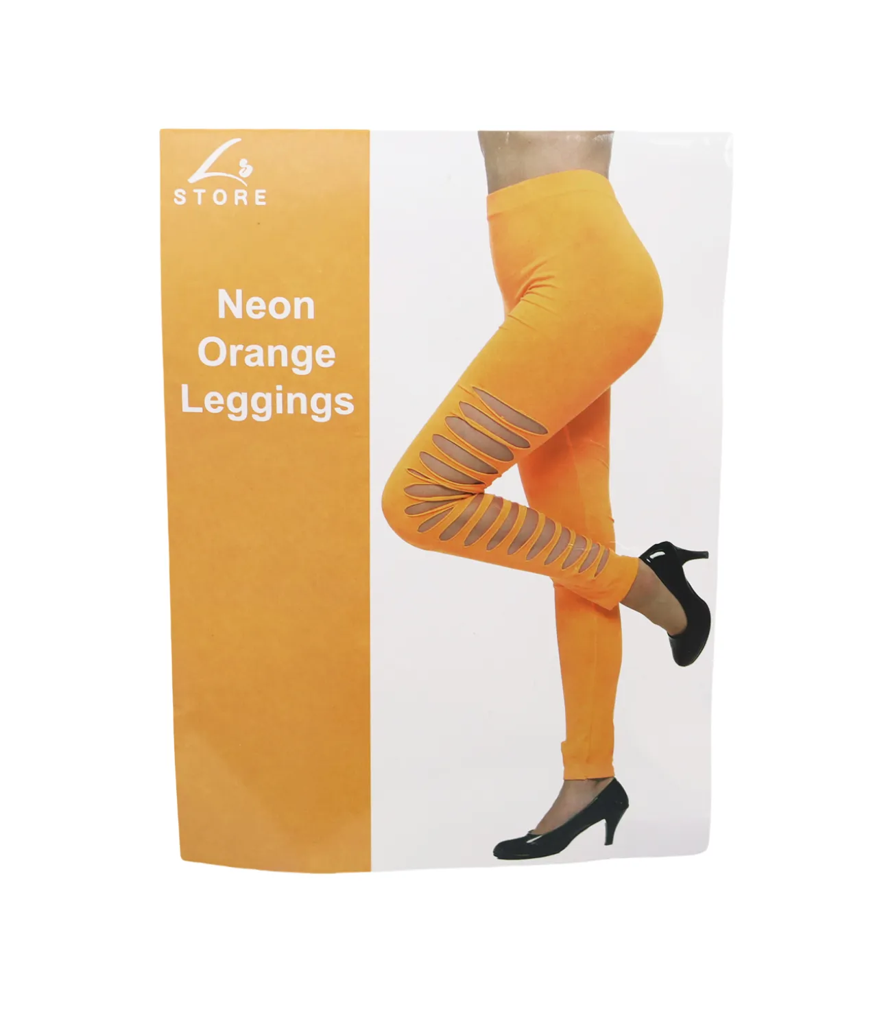 Neon Orange Leggings