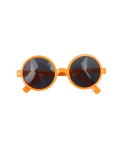 Neon Orange Party Glasses