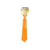 Neon Orange Tie