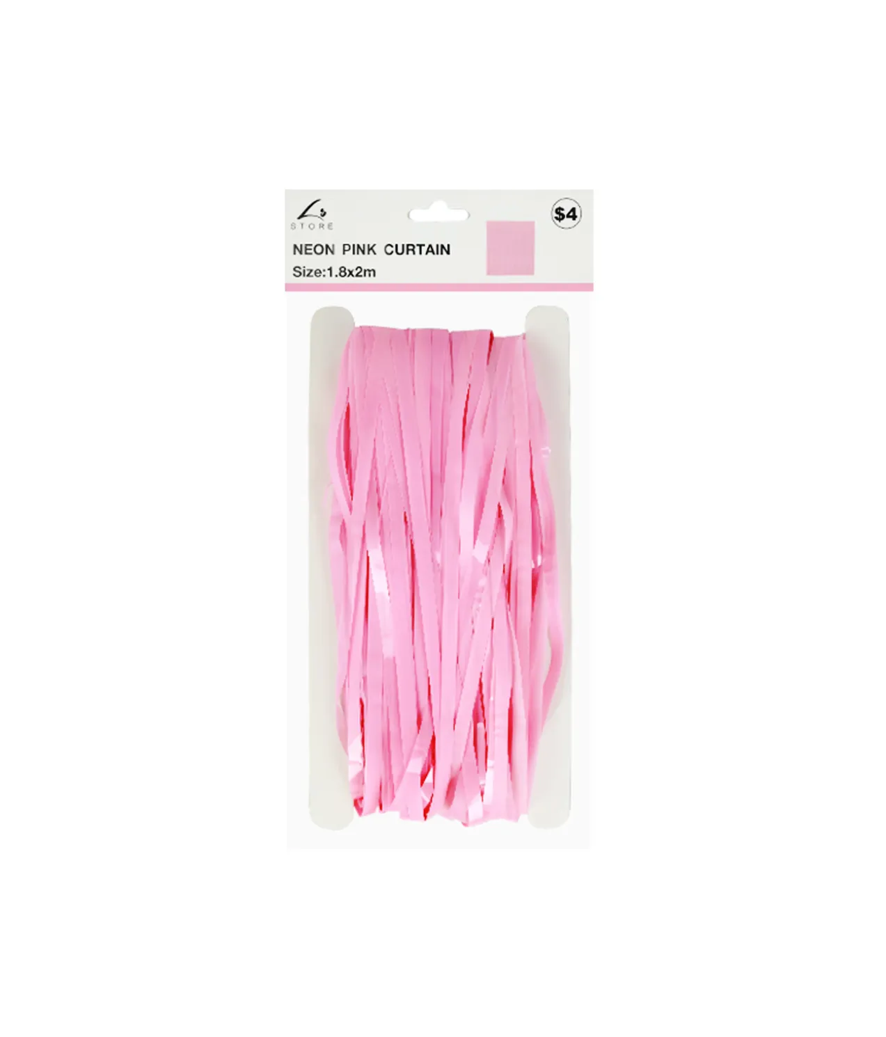Neon Pink Backdrop 2×1.8m