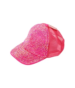 Neon Pink Spot Drill Cap