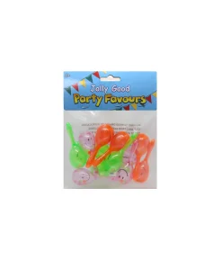 Neon Smiley Maracas 12pk