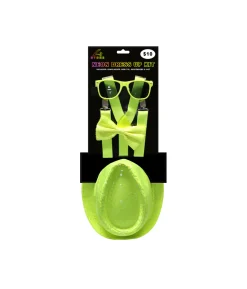 Neon Yellow Dress Up Kit 4pc