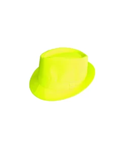 Neon Yellow Gangster Hat