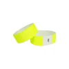 Neon Yellow Tyvek Wristbands With Coding 50pc