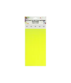 Neon Yellow Tyvek Wristbands With Coding 50pc
