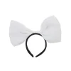 Net White Bow Headband 30cm
