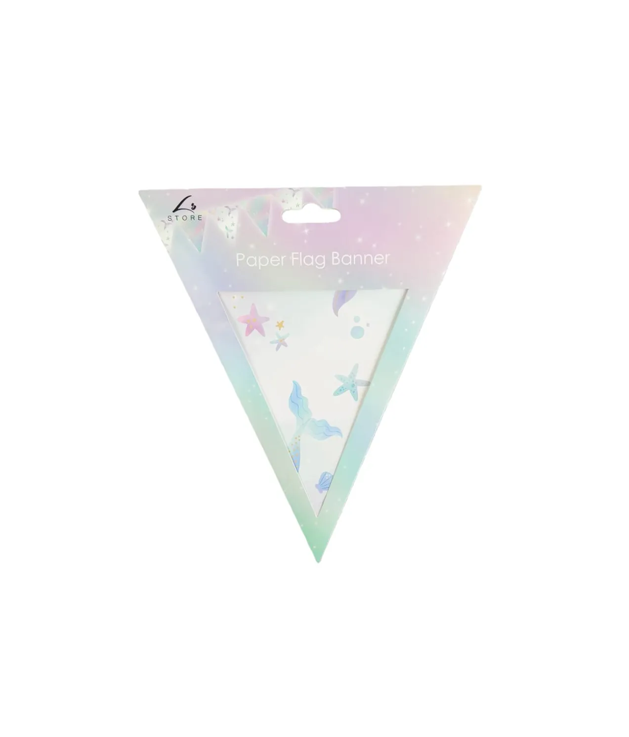 New Mermaid flag Bunting 2m