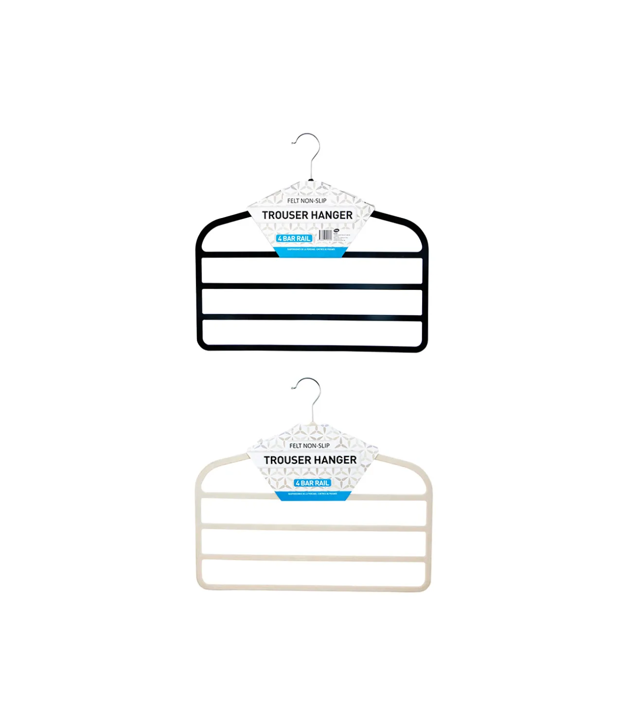 Non-Slip Trouser Hanger Assorted