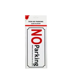 No Parking Sign 9x20cm