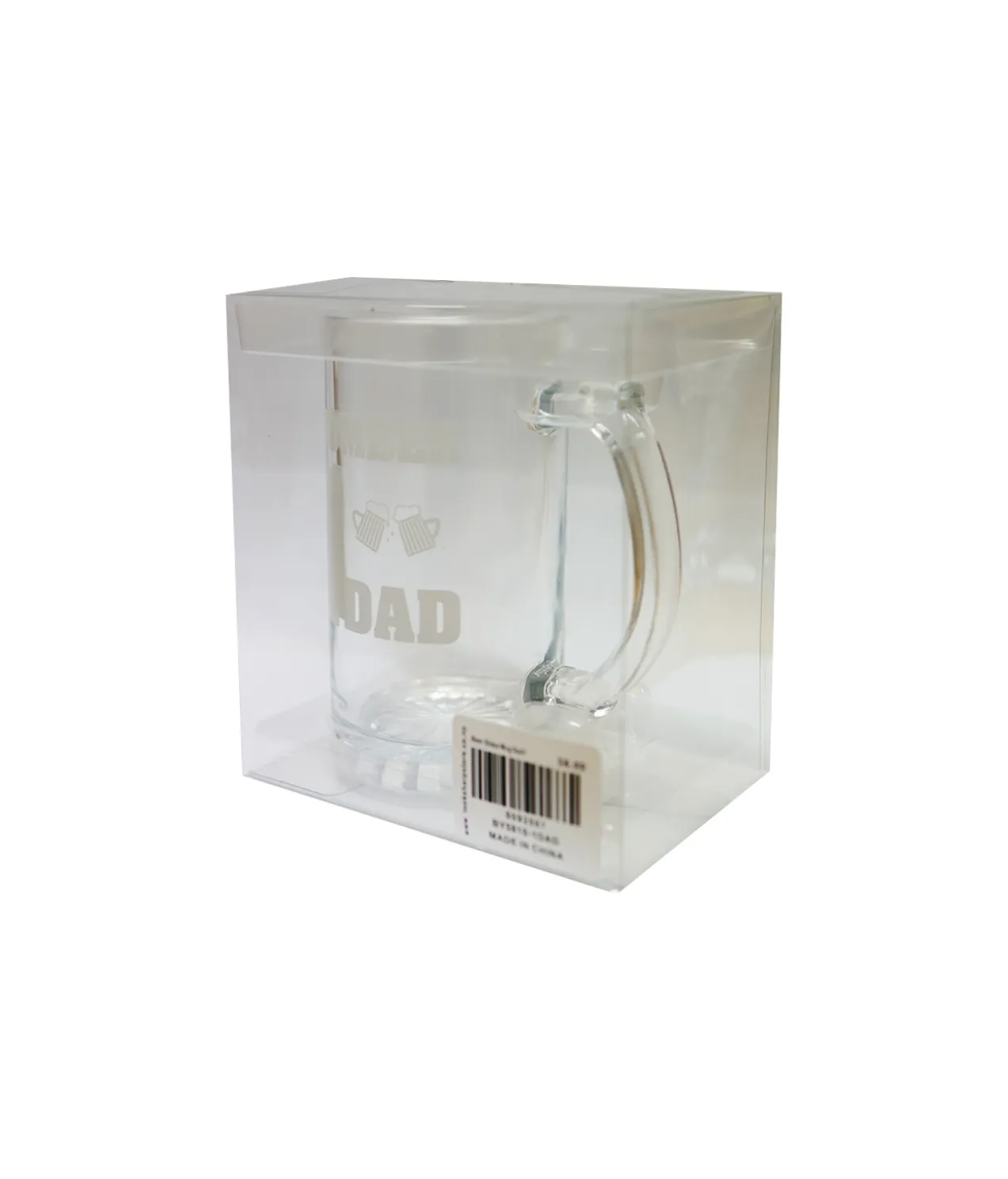 Number 1 Dad Beer Glass Mug