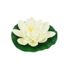 Off White Floating Water Lily 18cm