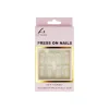 Off White French Tip Press On Nails 24pc