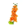 Orange Delphinium Flower Stem 80cm