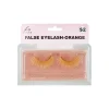 Orange False Eyelashes
