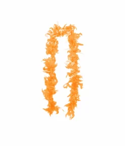 Orange Feather Boa