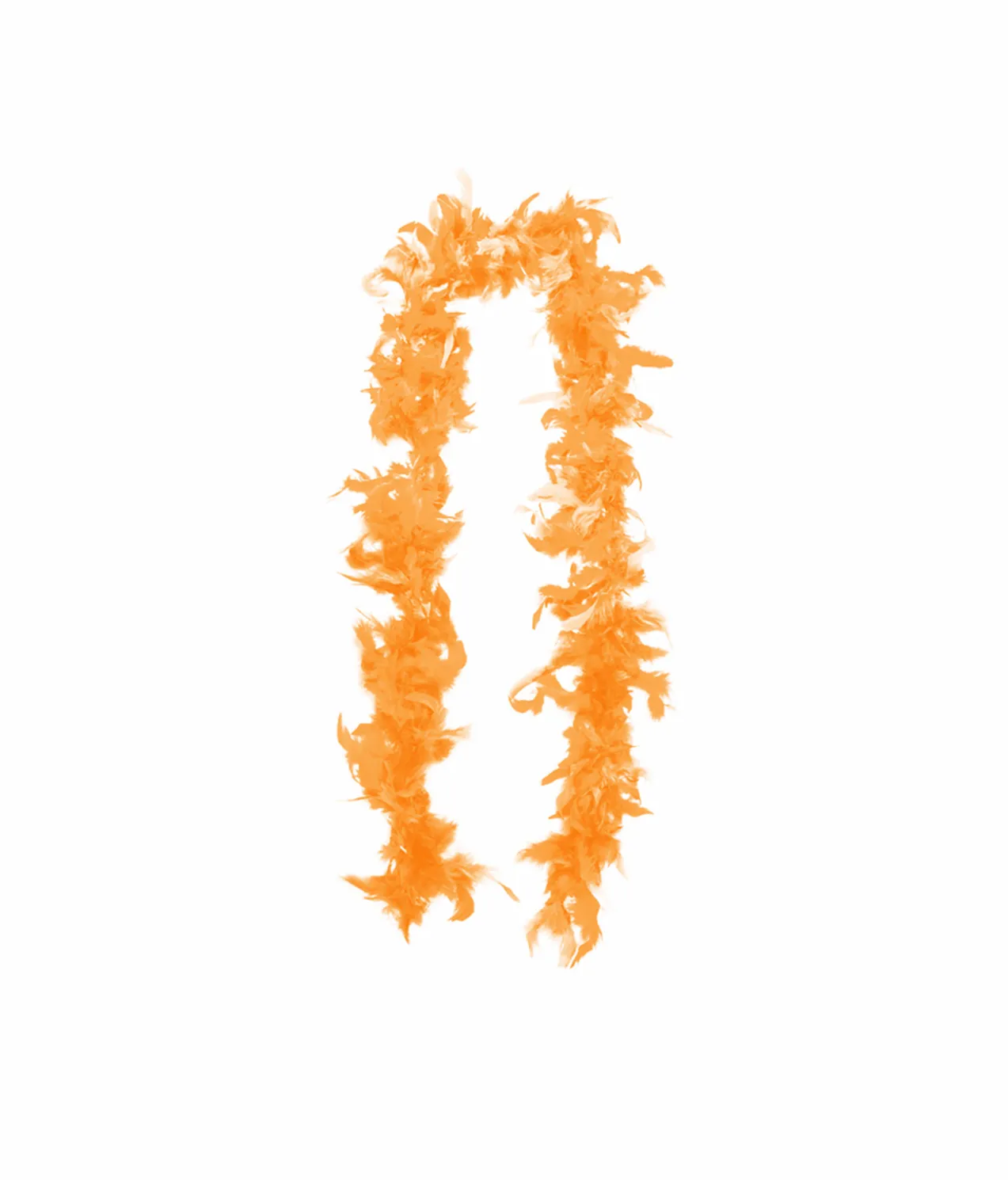 Orange Feather Boa