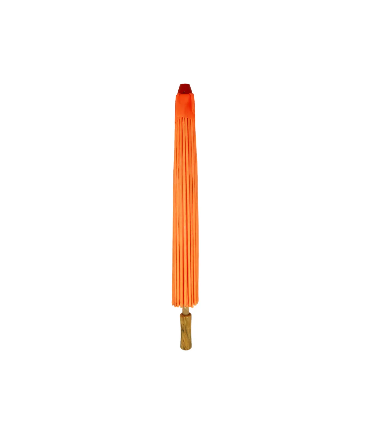 Orange Large Fabric Parasol 40cm