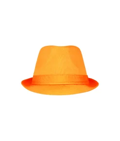 Orange Neon Fedora