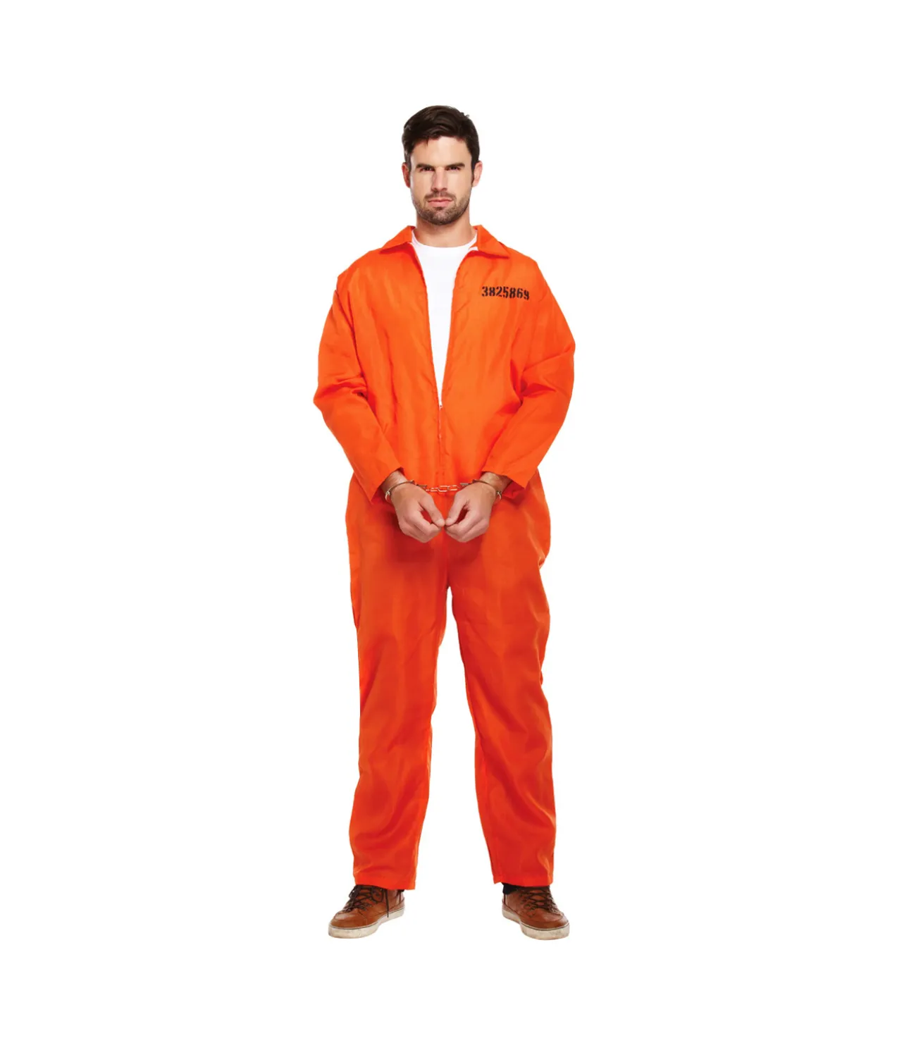 Orange Overalls Adult