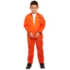 Orange Overalls Child