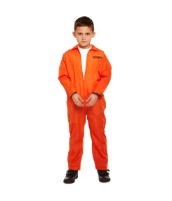 Orange Overalls Child
