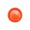 Orange Paper Plates 20x7in