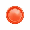 Orange Paper Plates 12x9in