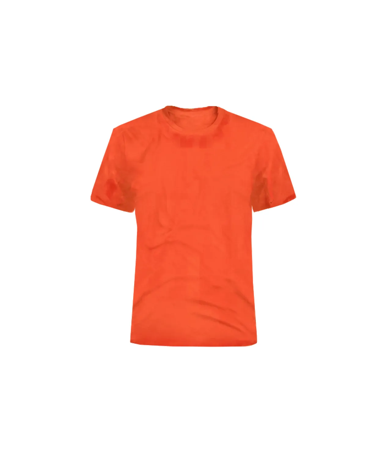 Orange Plain T-Shirt