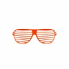Orange Shutter Shade Glasses