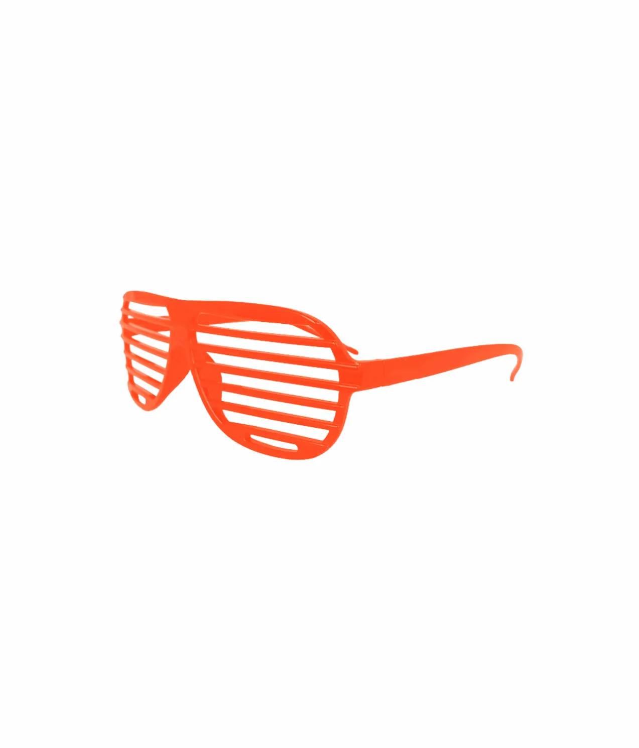 Orange Shutter Shade Glasses