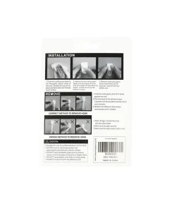 3 Oval Hooks +1 Adhesive