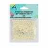 Oval Pearl DIY Bead Ornament With White Rope 30g