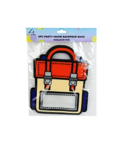 Party Favor Backpack Bags 6pk