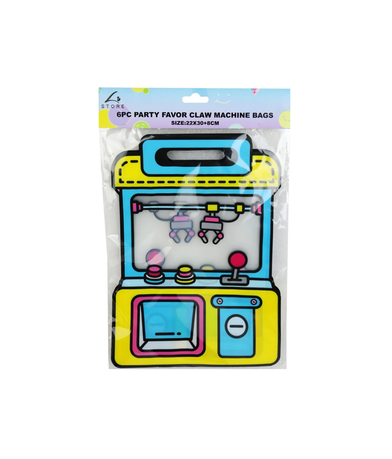 Party Favor Claw Machine Bags 6pk