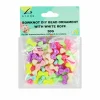 Pastel Bowknot DIY Bead Ornament With White Rope 30g