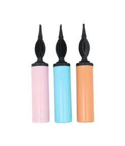Pastel Color Balloon Pump 4.8×28.5cm 3pc