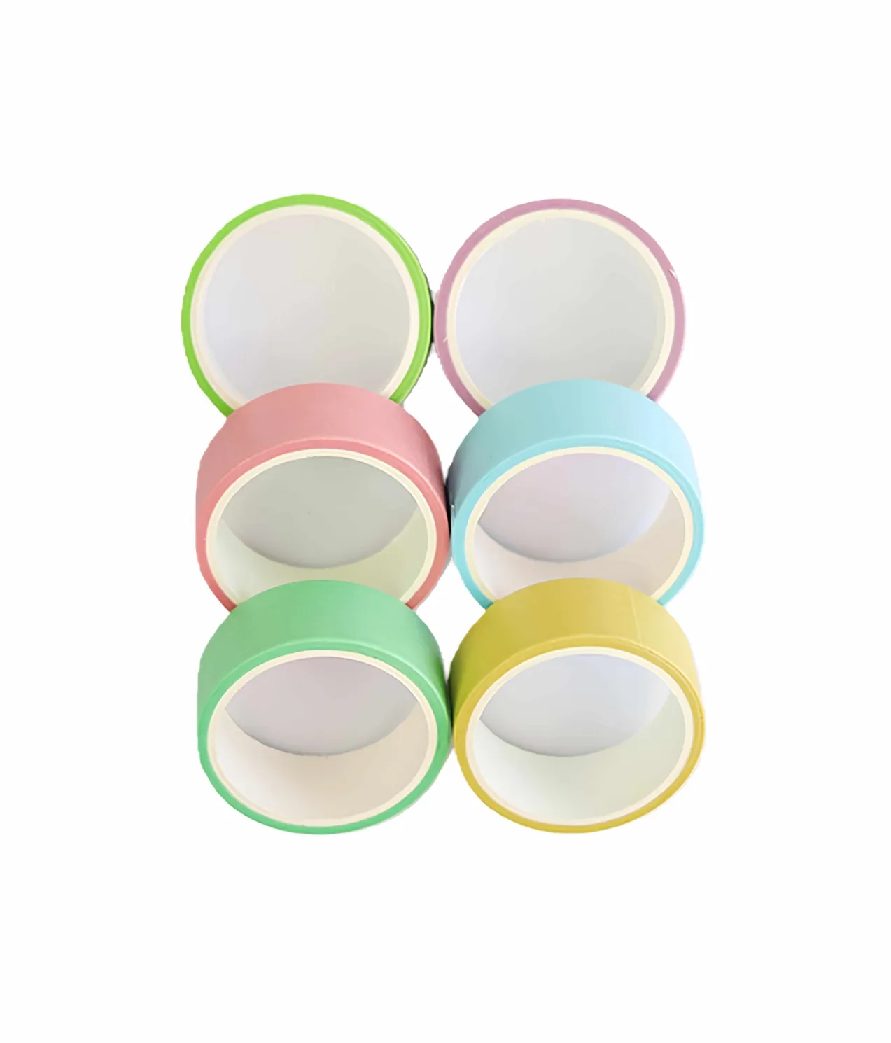 Pastel Colors Washi Tape 6pk