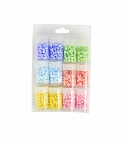 Pastel Loop DIY Bead Ornament 12pc