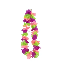 Pastel Mixed Colour Flower Lei